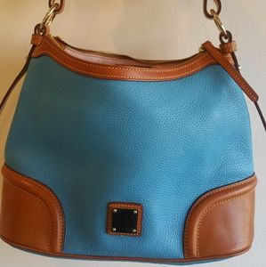 Dooney & Bourke pebble hobo purse & wristlet
